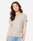 BELLA + CANVAS Women’s V-Neck Short Sleeve Tee – Soft Lightweight Shirt for Casual Wear